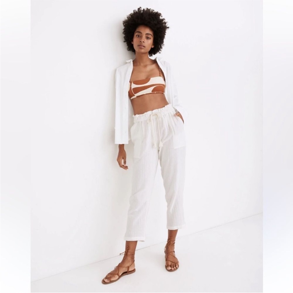 Madewell Swim M Lightestspun Beach Cover-Up Pants